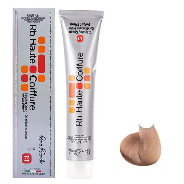 رنگ مو رنه بلانش سری coiffure شماره 9.32B حجم 100 میلی لیتر رنگ بلوند بژ خیلی روشن