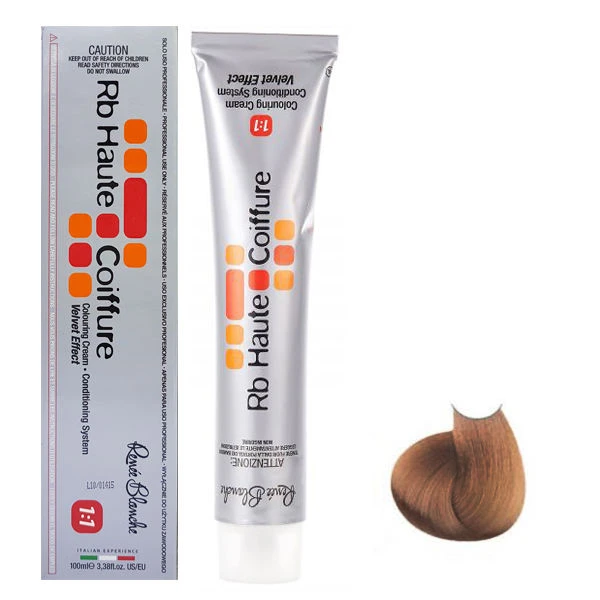 رنگ مو رنه بلانش سری coiffure شماره 8.31S حجم 100 میلی لیتر رنگ بلوند ماسه ای روشن