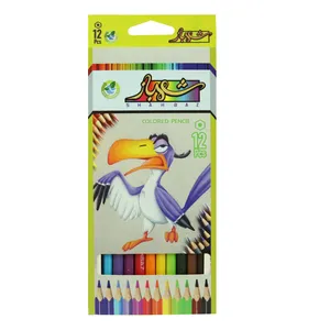 مداد رنگی 12 رنگ شهباز کد Bird12