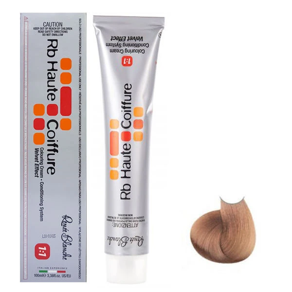 رنگ مو رنه بلانش سری coiffure شماره 8.03DS حجم 100 میلی لیتر رنگ بلوند طلایی روشن