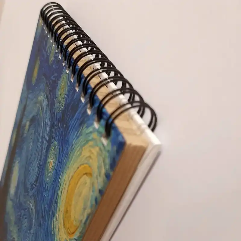 دفتر نقاشی 70 برگ لنکامر مدل شب پر ستاره کد A5-048