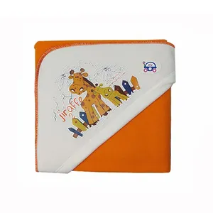 پتو نوزاد طرح زرافه کد P100 سایز 70×70 سانتی متر