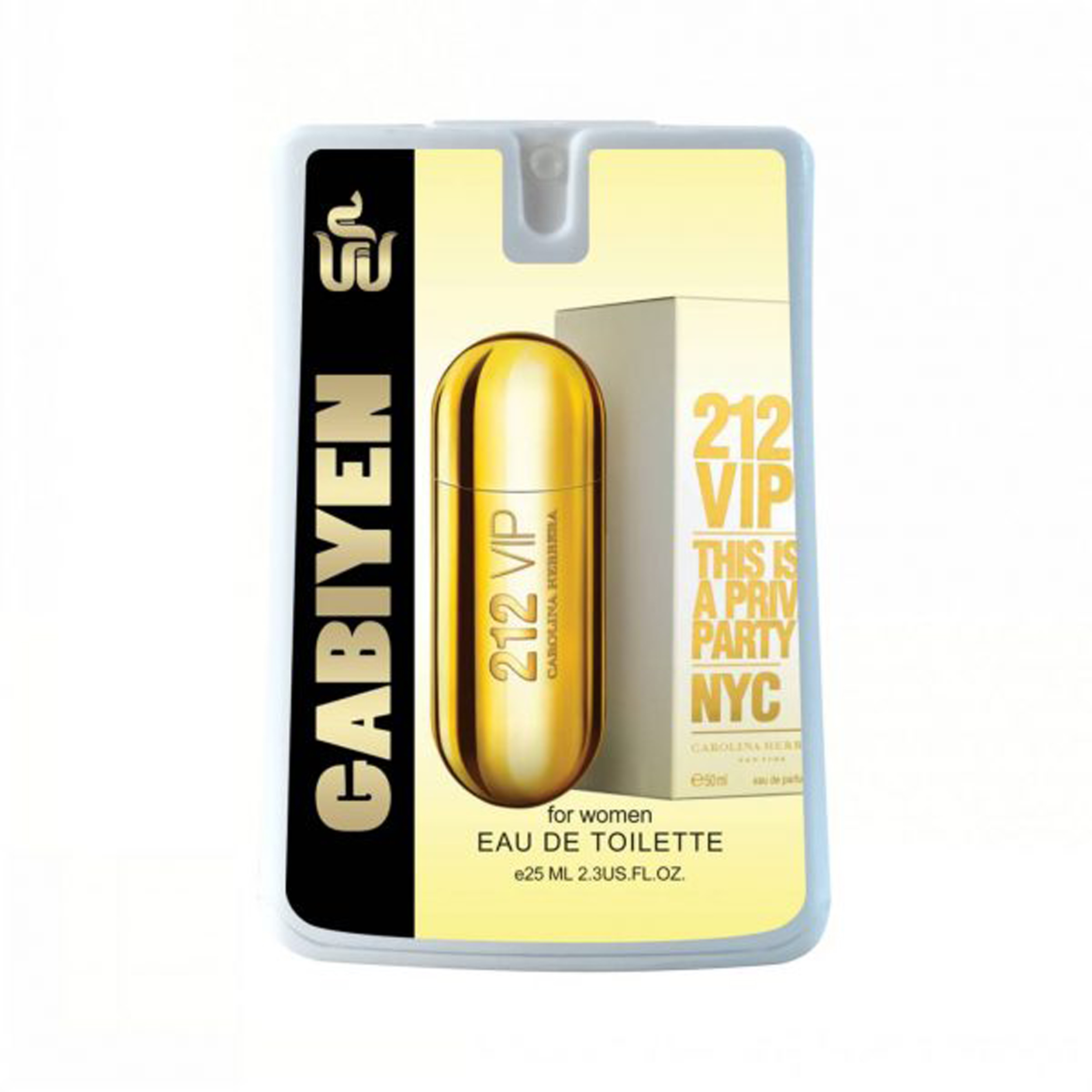 عطر جیبی زنانه گابی ین مدل VIP 212 حجم 25 میلی لیتر