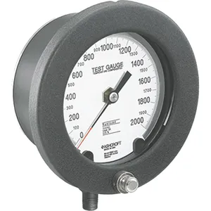 گیج اشکرافت مدل 45-1082-P-S-02-L-0/2000 PSI