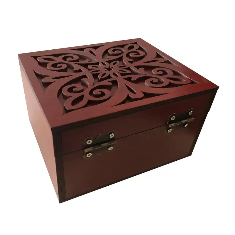 جعبه هدیه چوبی مدل j54