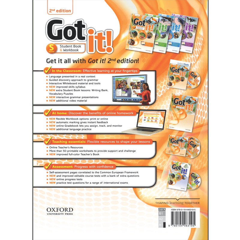 کتاب GOT IT STARTER اثر جمعی از نویسندگان انتشارات OXFORD