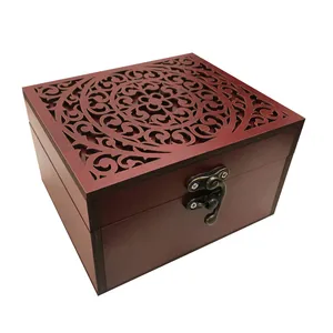 جعبه هدیه چوبی مدل j56