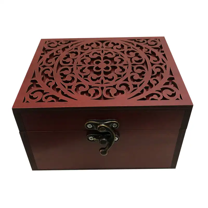 جعبه هدیه چوبی مدل j56