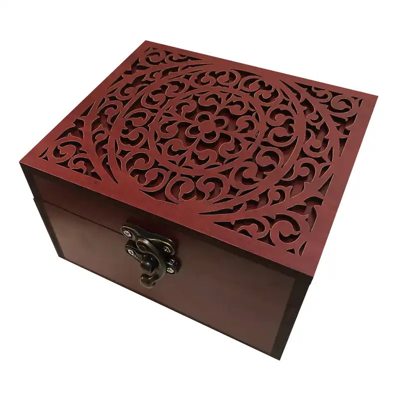 جعبه هدیه چوبی مدل j56