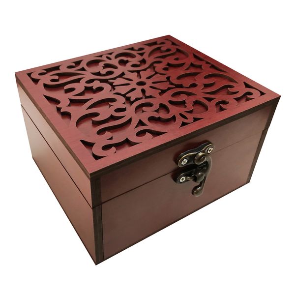 جعبه هدیه چوبی کد j57