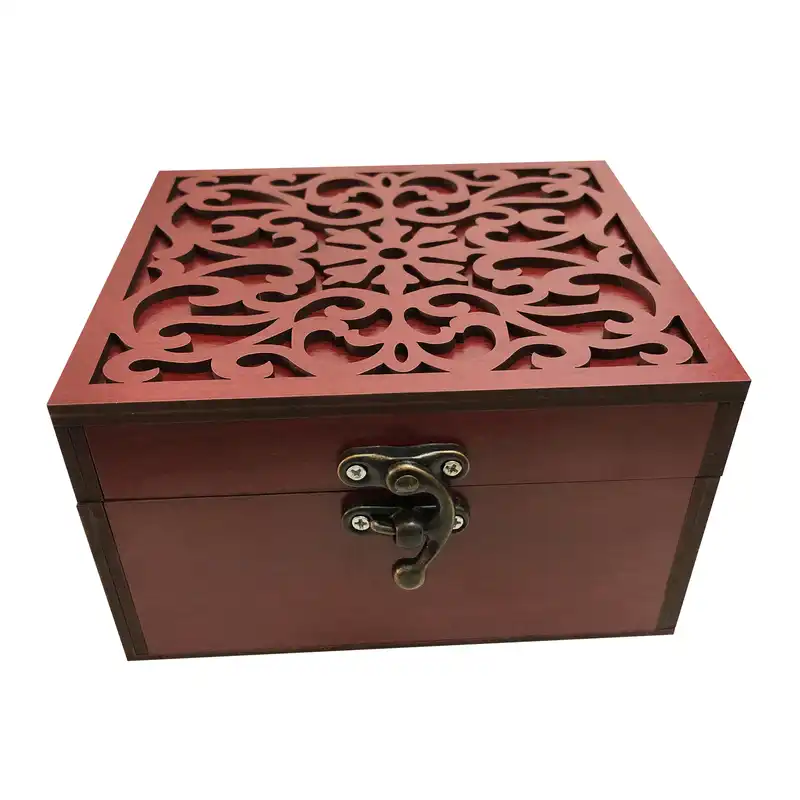 جعبه هدیه چوبی کد j57