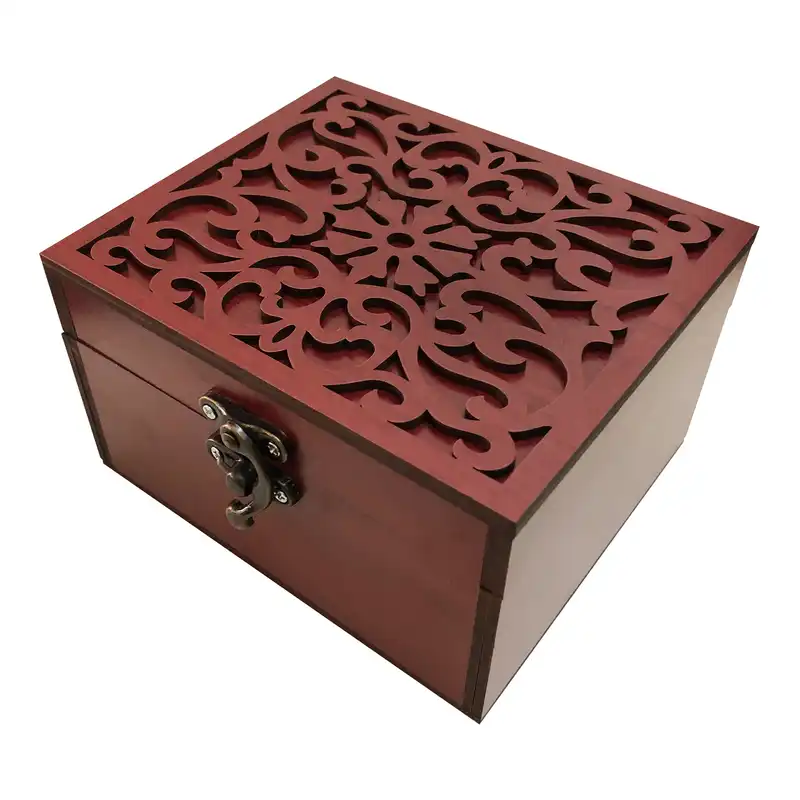 جعبه هدیه چوبی کد j57