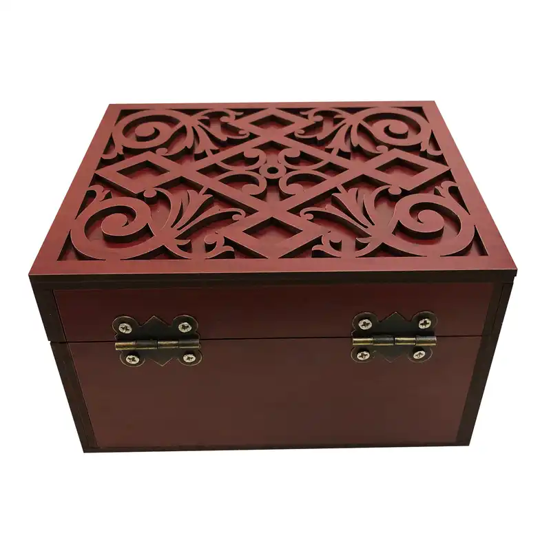 جعبه هدیه چوبی مدل j58