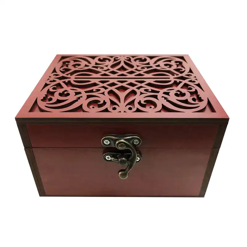 جعبه هدیه چوبی مدل j60