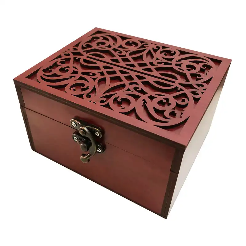 جعبه هدیه چوبی مدل j60