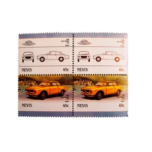 تمبر یادگاری طرح اتومبیل مدل ALFA ROMEO کد t8 مجموعه 4 عددی