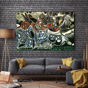 تابلو شاسی طرح نقاشی مدل پابلو پیکاسو کد 532