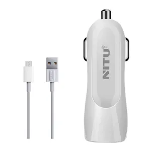 شارژر فندکی نیتو مدل NT-CC12 به همراه کابل تبدیل microUSB