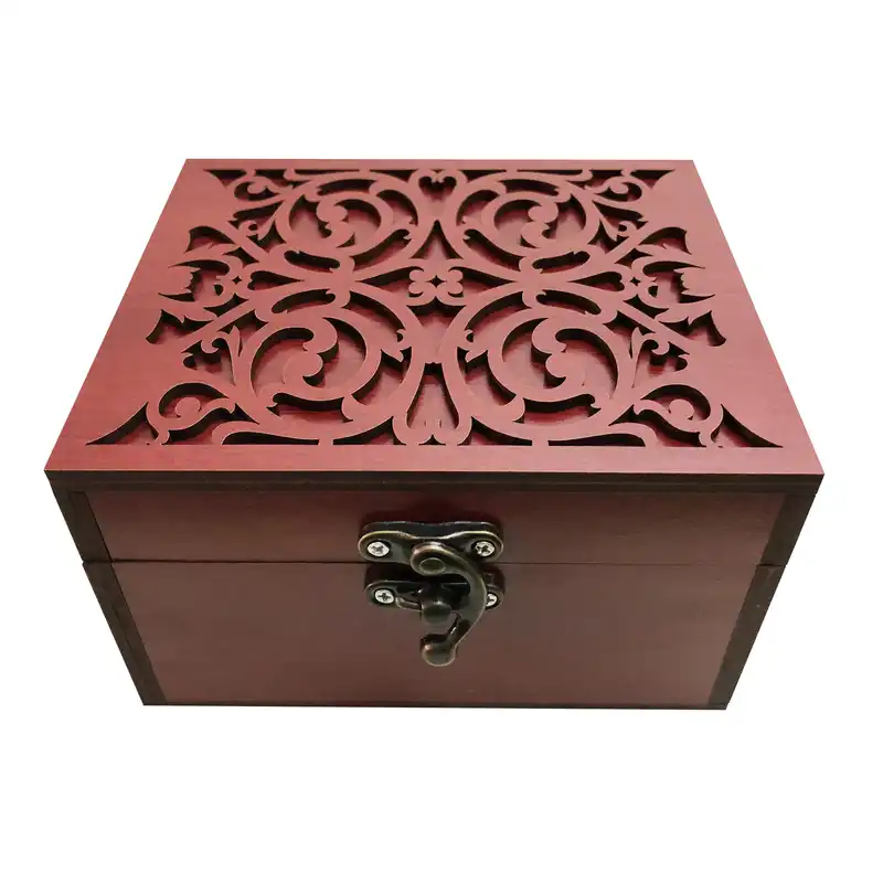 جعبه هدیه چوبی مدل j61