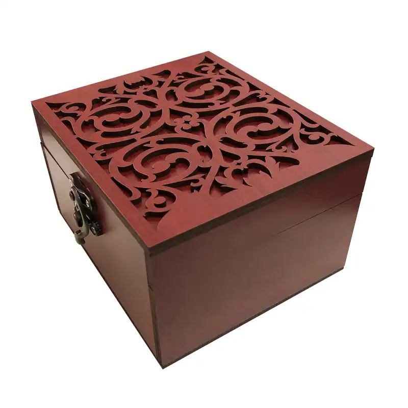 جعبه هدیه چوبی مدل j61