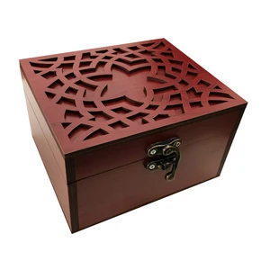جعبه هدیه چوبی مدل j64