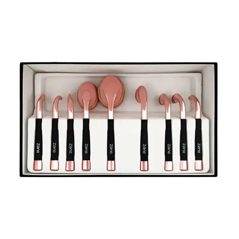 ست برس آرایشی زد وان مدل 342 مجموعه 9 عددی