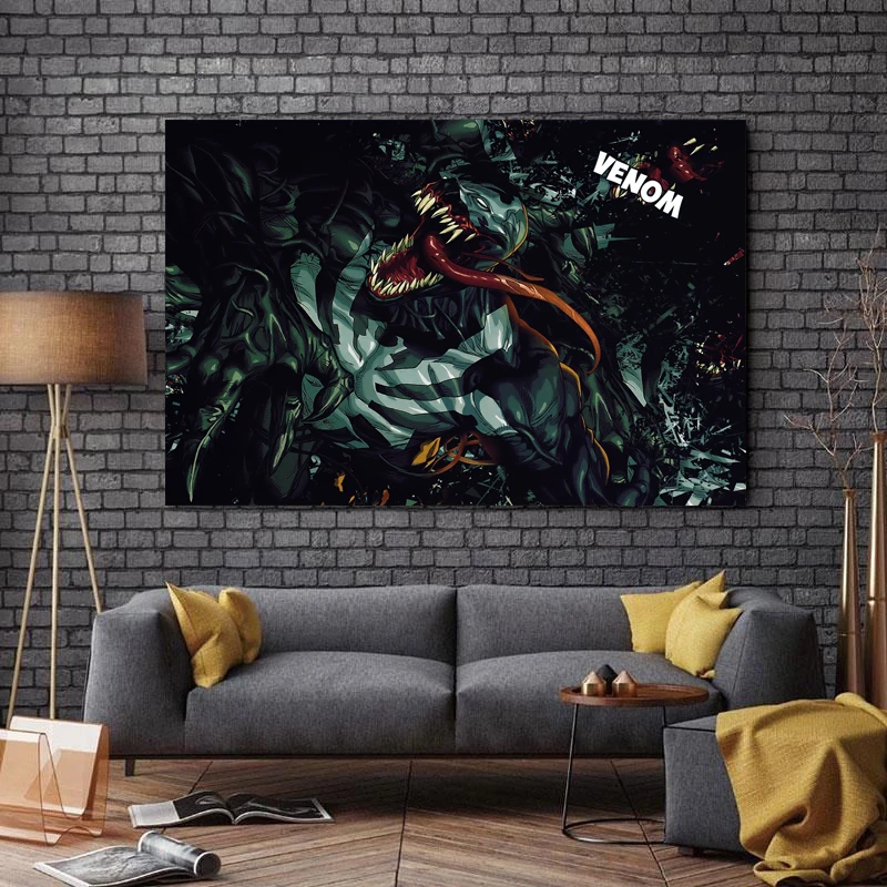 تابلو شاسی طرح سینما مدل Venom کد 492