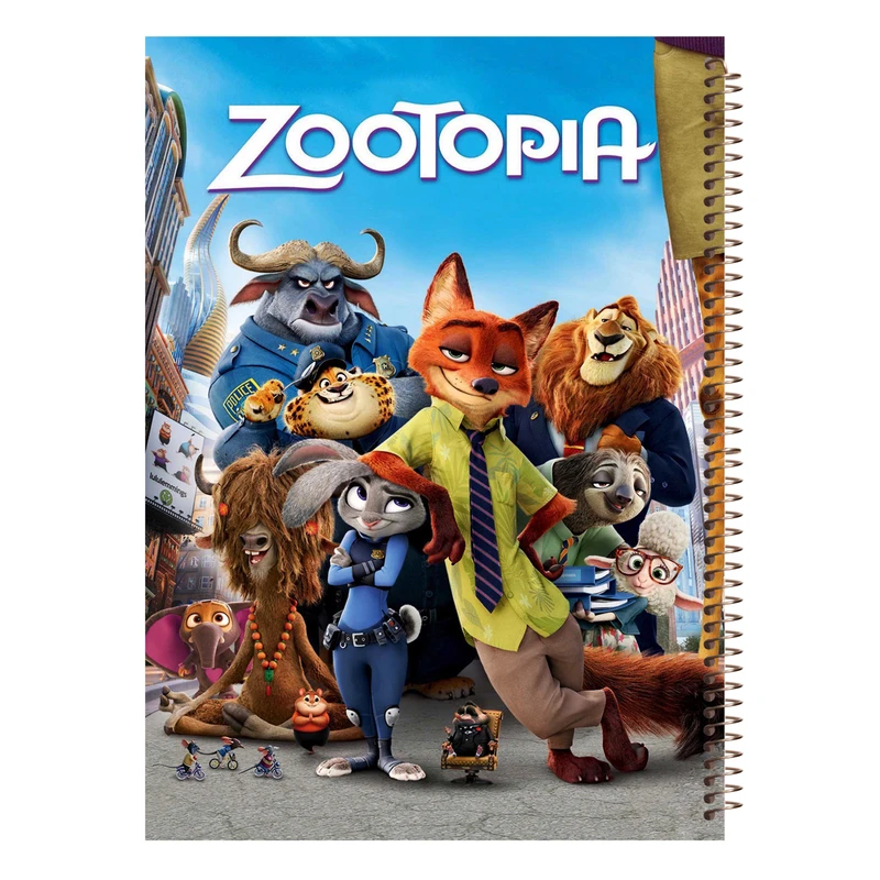 دفتر نقاشی مجنتا طرح زوتوپیا کد 121