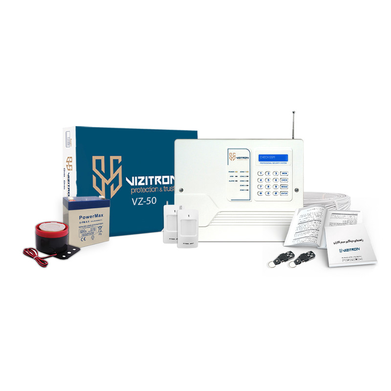 دزدگیر اماکن ویزیترون مدل DK5_VIZ50_2