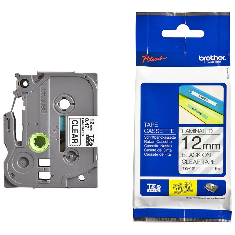 برچسب پرینتر لیبل زن برادر مدل TZe-131