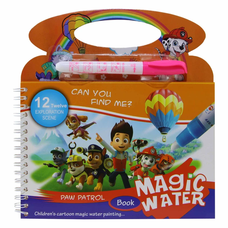 دفتر رنگ آمیزی مدل paw patrol کد bh3-06