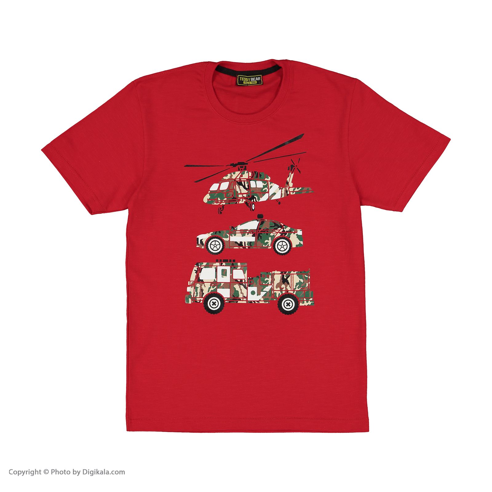 تی شرت پسرانه خرس کوچولو مدل 2011132-72 -  - 2