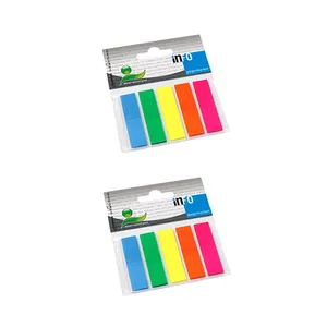 کاغذ علامت گذار چسب دار اینفو مدل 09-2681 بسته 2 عددی