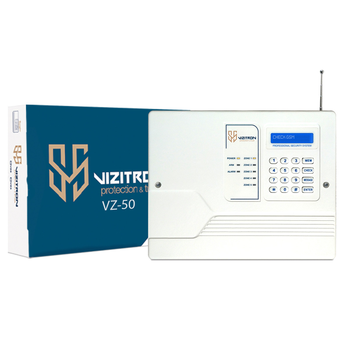 دزدگیر اماکن ویزیترون مدل DK2_VZ5_4