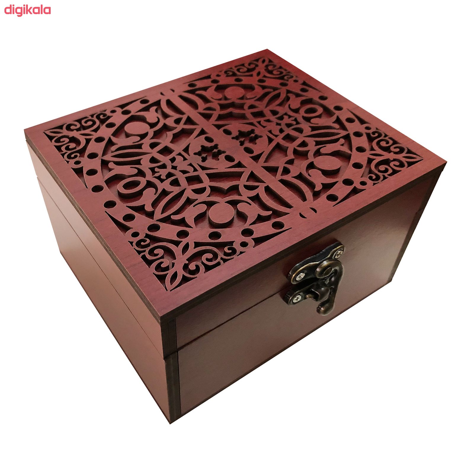 جعبه هدیه چوبی مدل j67