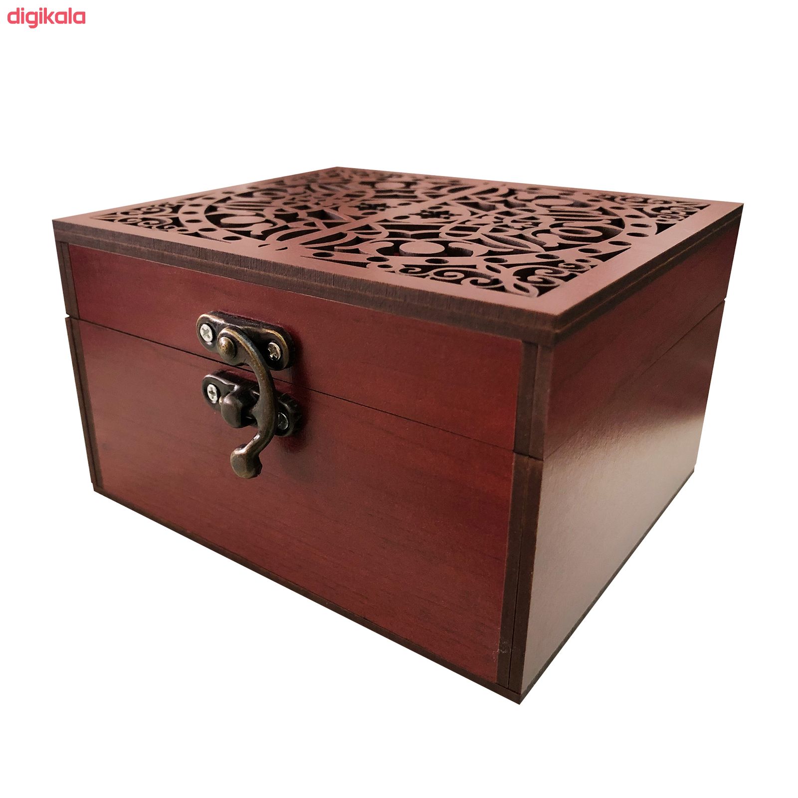 جعبه هدیه چوبی مدل j67