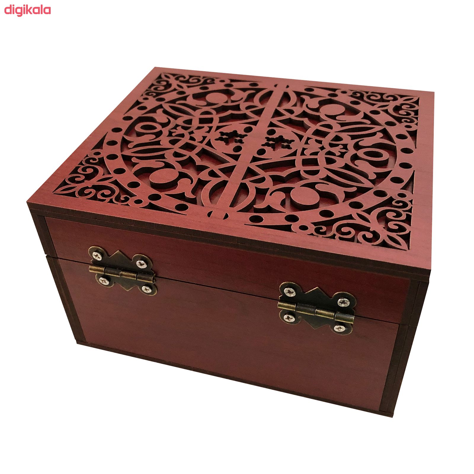 جعبه هدیه چوبی مدل j67