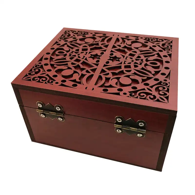 جعبه هدیه چوبی مدل j67