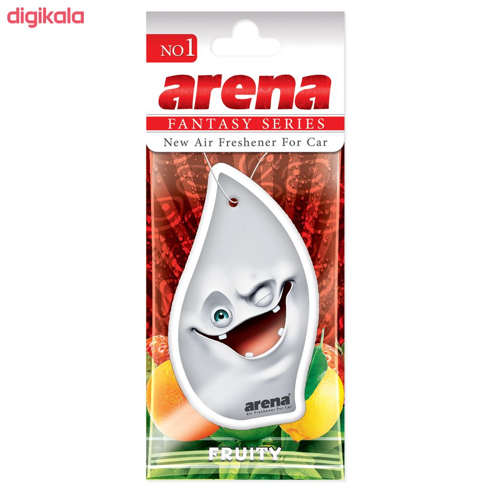 خوشبو کننده خودرو آرنا مدل کارتی Alpha main 1 1
