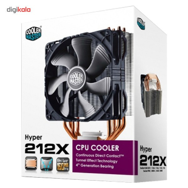 سیستم خنک کننده کولر مستر مدل Hyper 212X 2