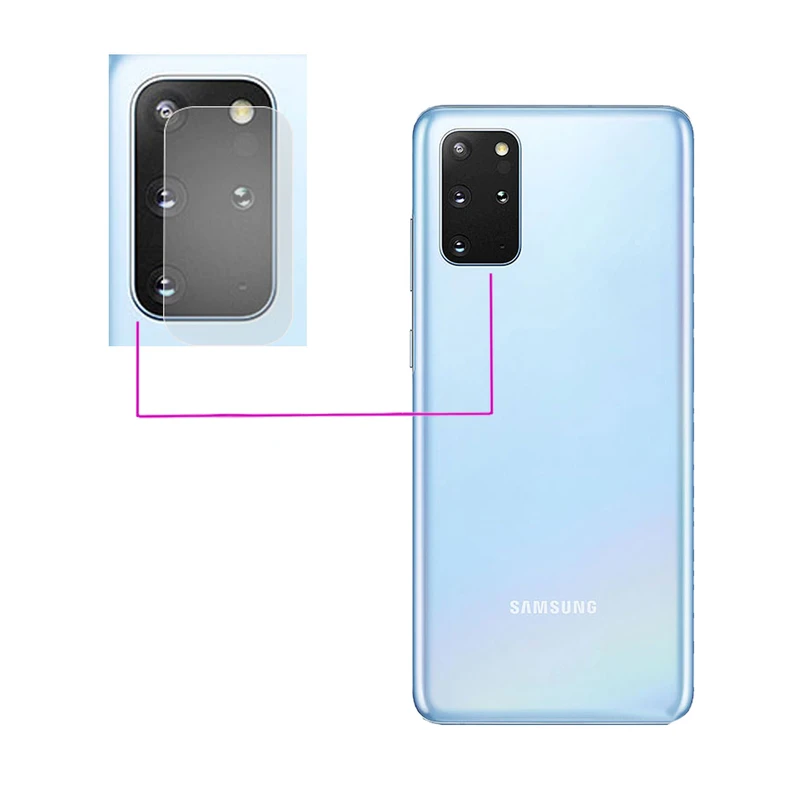 محافظ لنز دوربین مدل LTP مناسب برای گوشی موبایل سامسونگ Galaxy S20 Plus