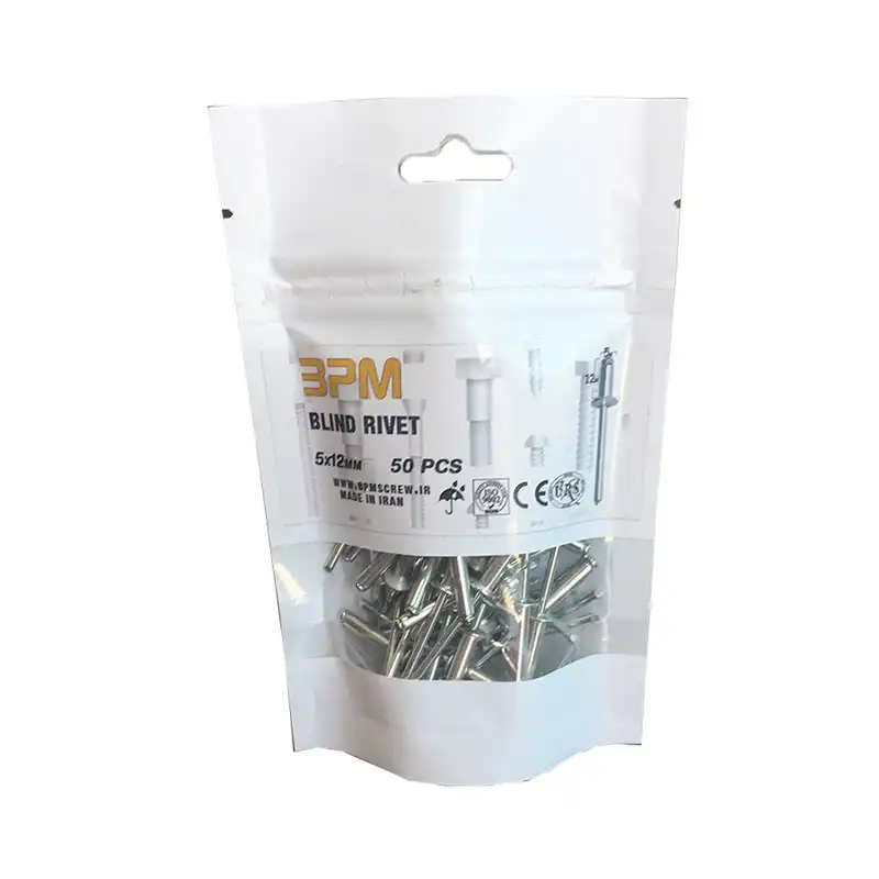میخ پرچ مدل BPM5-12 بسته 50 عددی