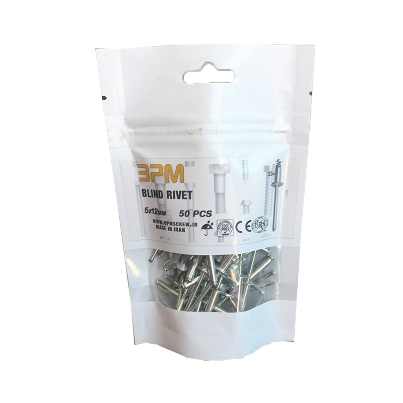میخ پرچ مدل BPM5-12 بسته 50 عددی