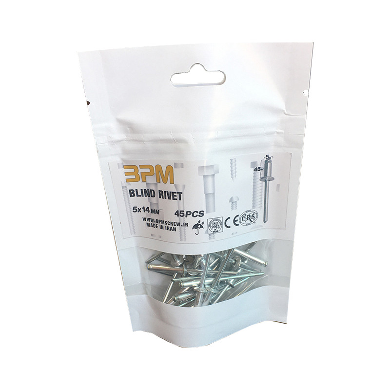 میخ پرچ مدل BPM5-14 بسته 45 عددی