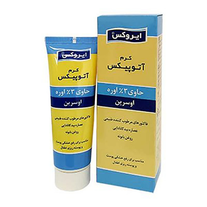 کرم نرم کننده کودک ایروکس مدل آتوپیکس حجم 75 میلی‌ لیتر