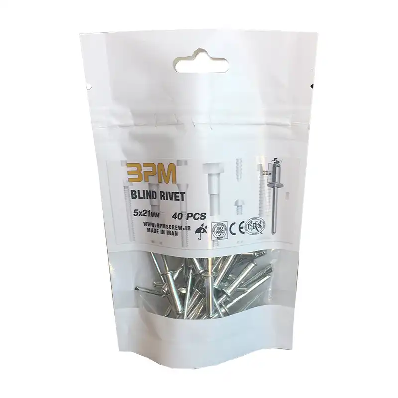 میخ پرچ مدل BPM5-21 بسته 40 عددی
