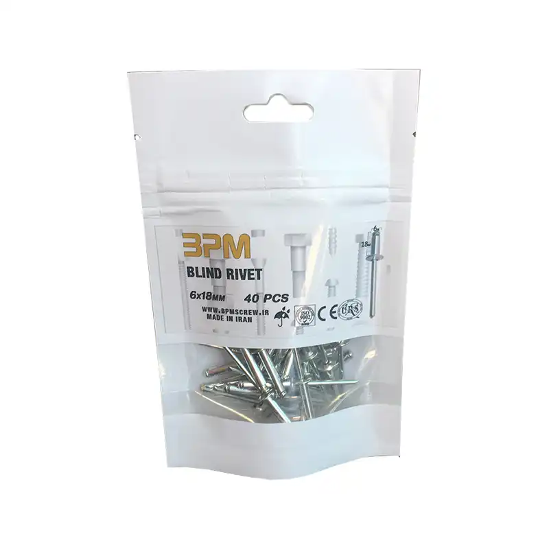 میخ پرچ مدل BPM6-18 بسته 40 عددی