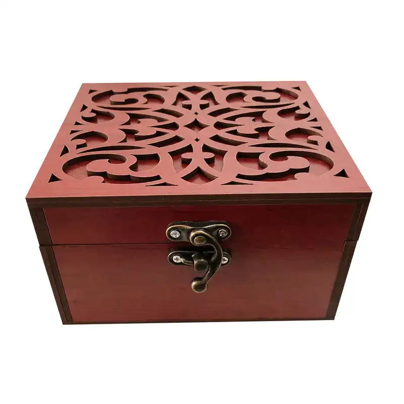 جعبه هدیه چوبی مدل j69