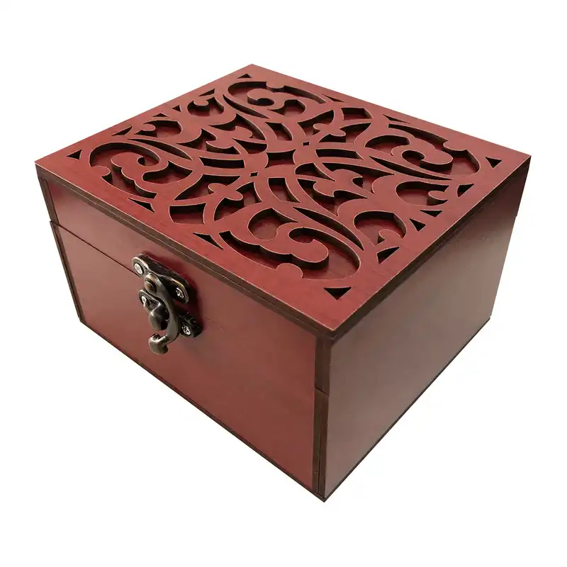 جعبه هدیه چوبی مدل j69