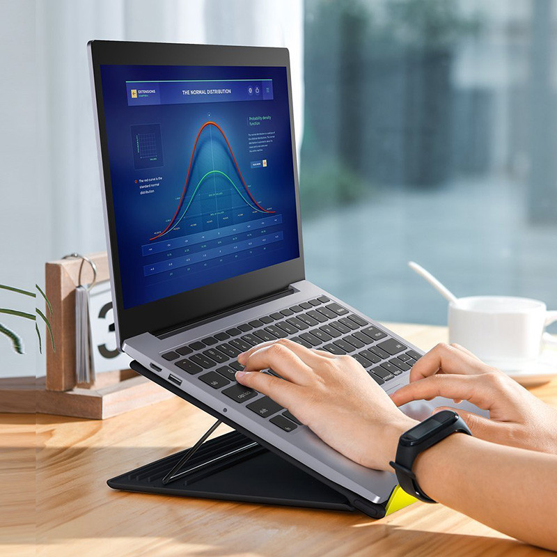 پایه نگهدارنده لپ تاپ باسئوس مدل Mesh Portable Laptop Stand 2